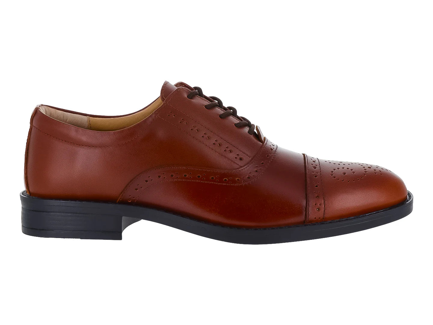Zapatos Formales Gran Emyco Color Brandy para Hombre