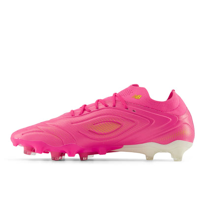 New Balance Tekela Pro Low V5 FG Firm Ground Mens Soccer Cleats Pink Heat