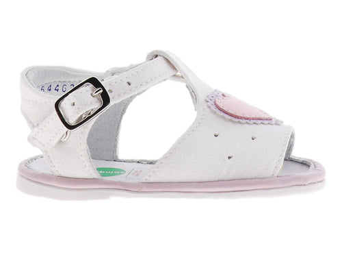 Sandalias Miniburbujas Blanco para Bebé