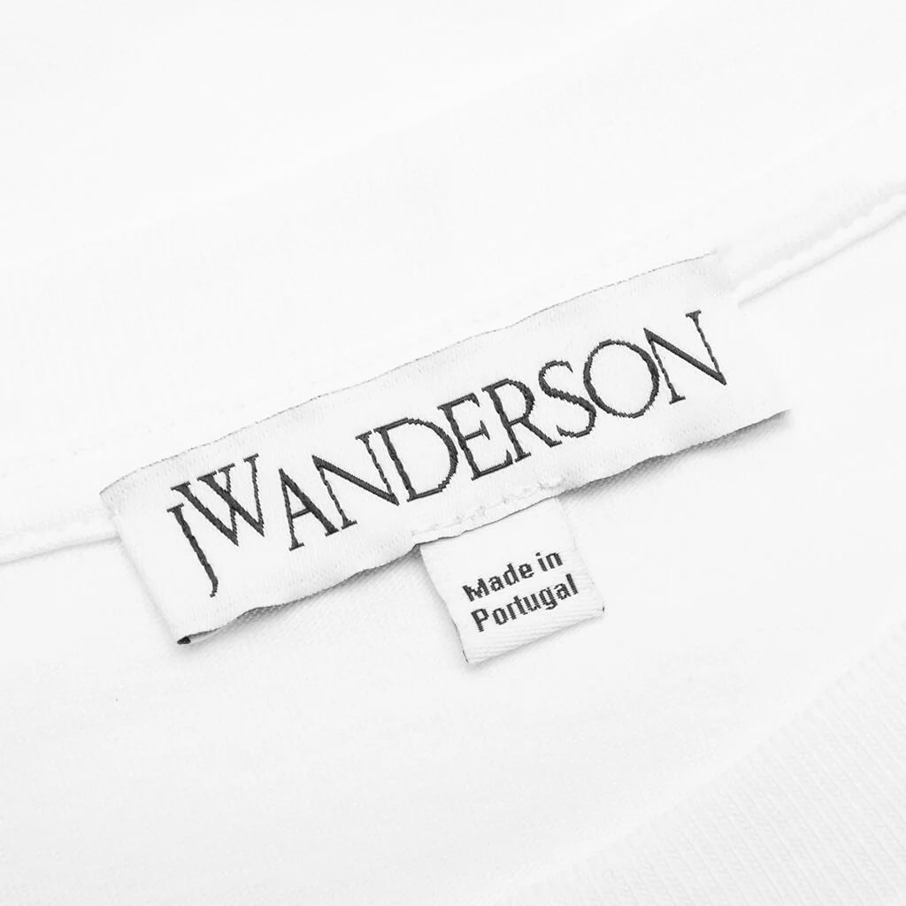 JWA Orange Print T Shirt White