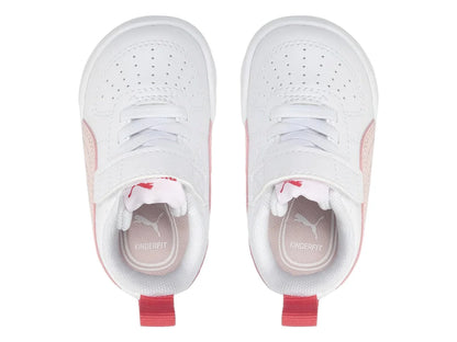 Tenis PUMA Rickie Blanco y Rosa para Niña