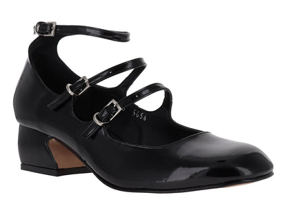 Zapatos de Tacón Via Libera Charol Negro para Mujer