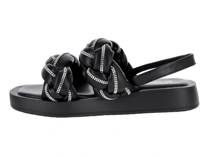 Sandalias Roze Color Negro para Mujer