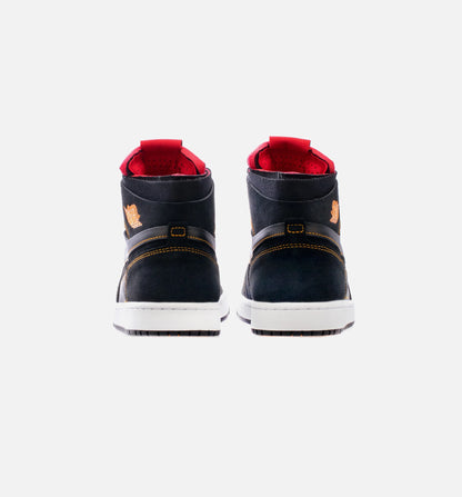 Air Jordan 1 Zoom CMFT Citrus Mens Lifestyle Shoe Black