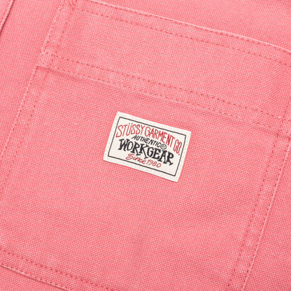 Heavy Washed Canvas Shirt Berry