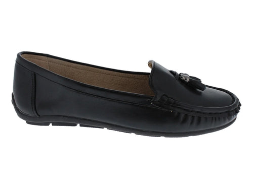 Mocasines Comfort Fit Negro para Mujer