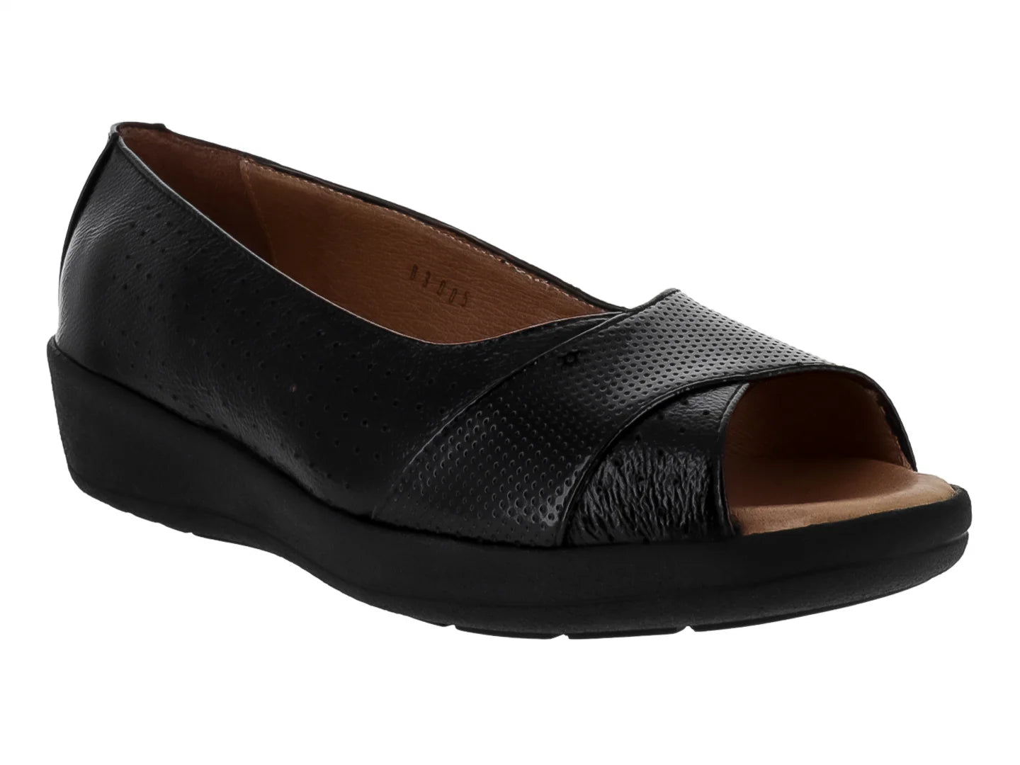 Zapatos Planos Capricho Negro para Mujer