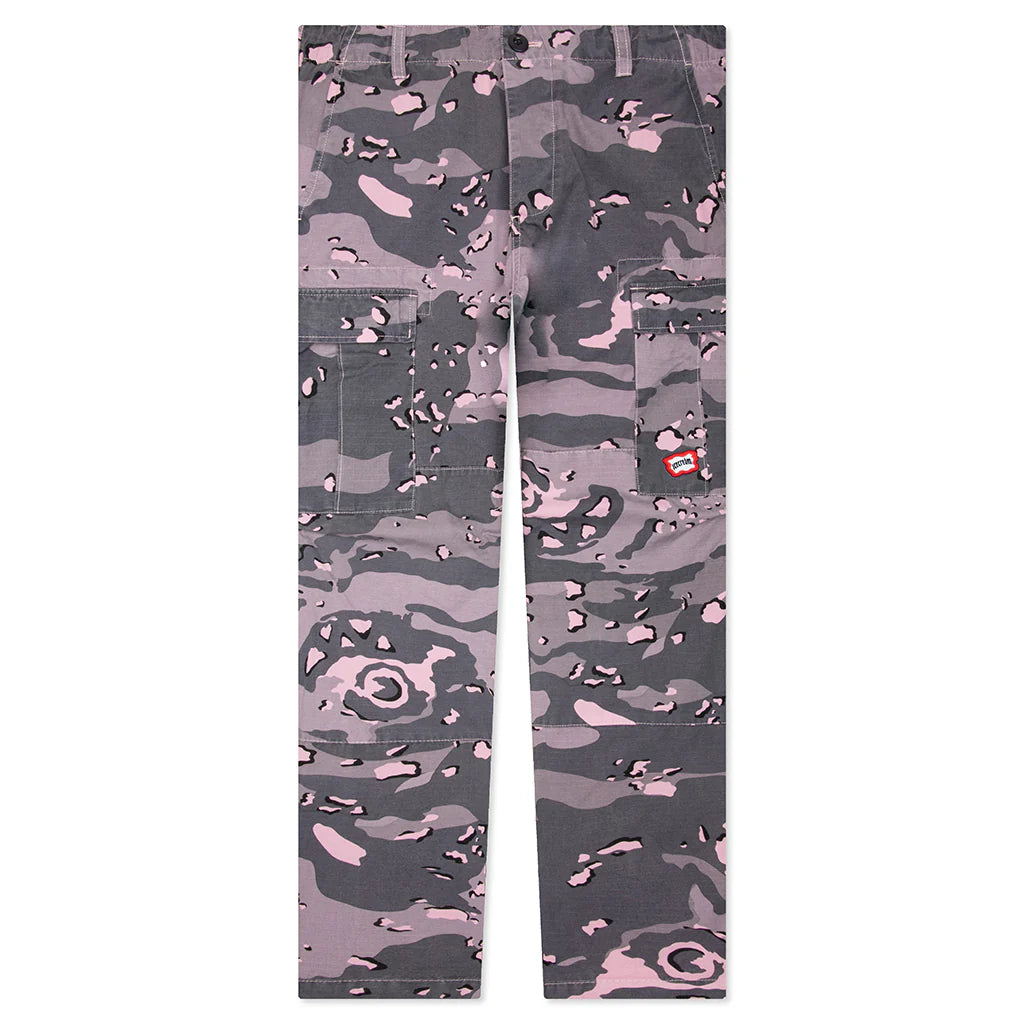 Dipped Cargo Pants Pink Nectar