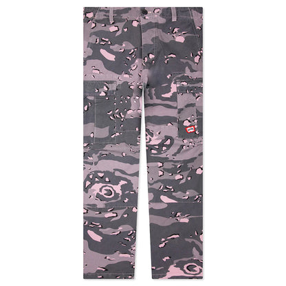 Dipped Cargo Pants Pink Nectar