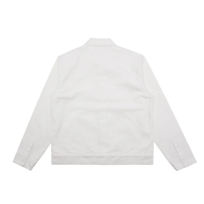 Students Zane Herringbone Jacket - White