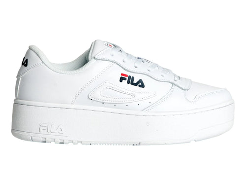 Tenis Fila FX 115 Blanco Marino y Rojo para Mujer