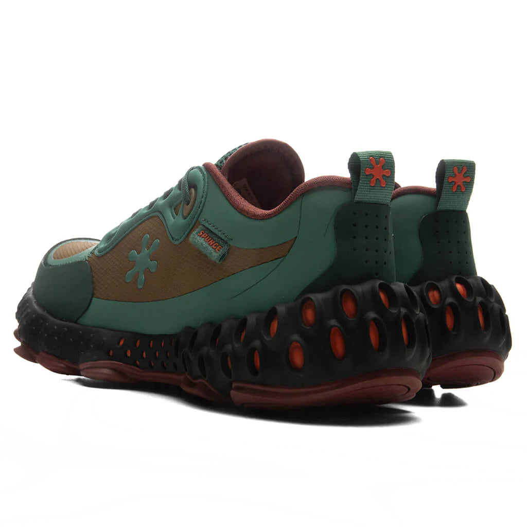 Salehe Bembury x SPUNGE Osmosis Mung Green Tan Orange