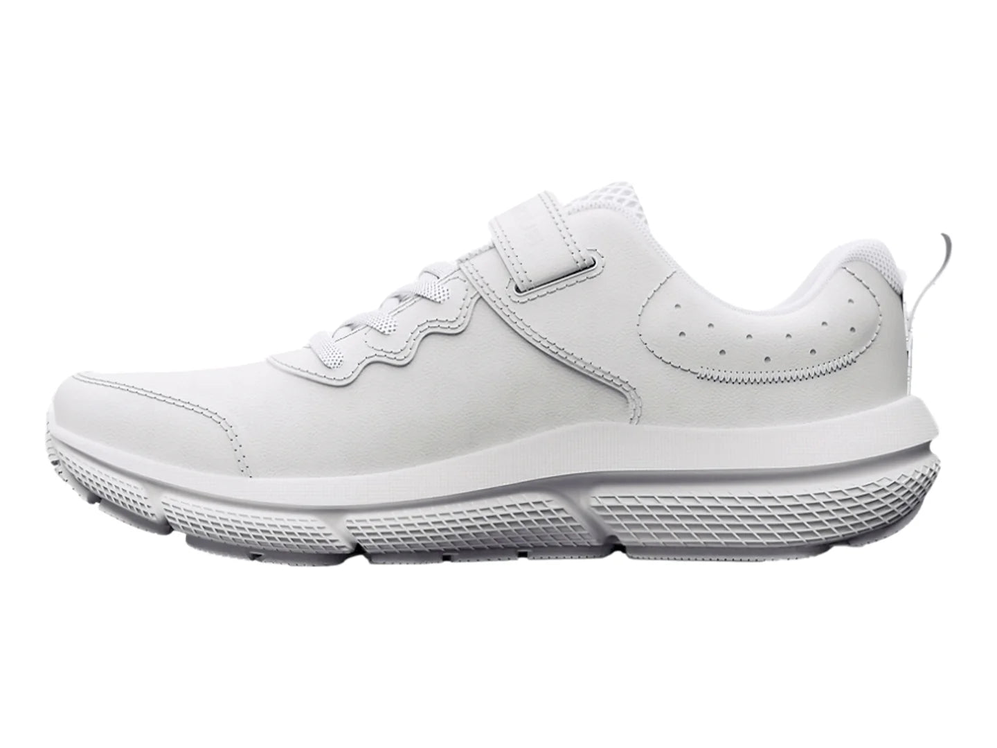 Tenis Under Armour BPS Assert 10 Blancos para Niño
