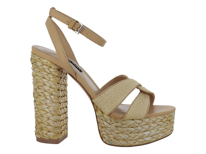 Sandalias Nine West Beige para Mujer