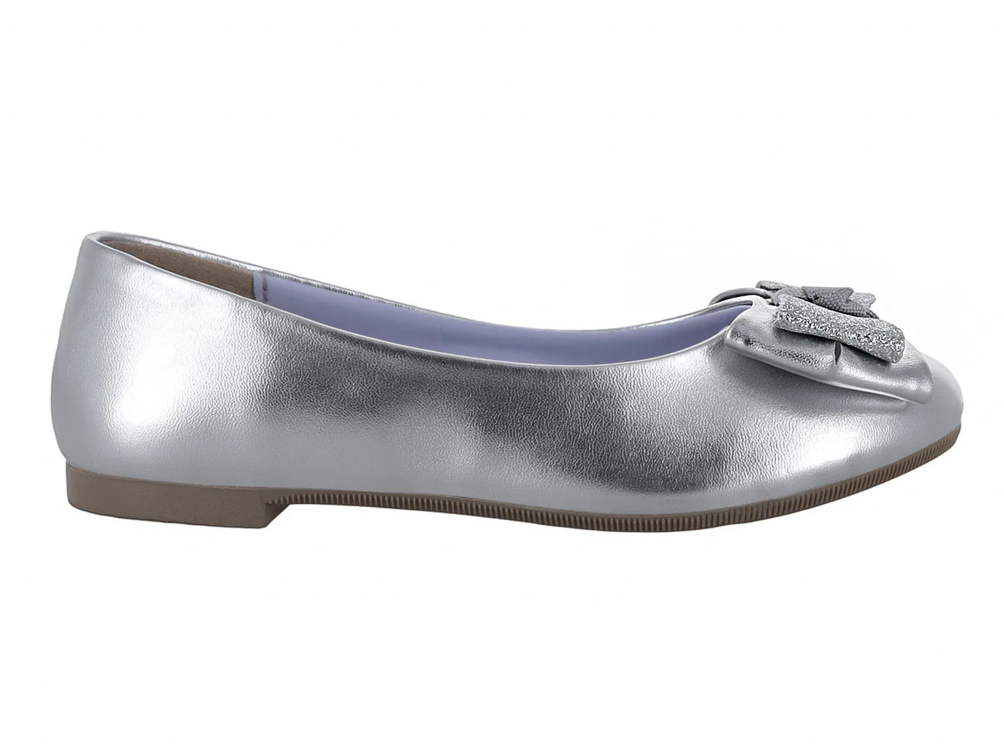 Zapatos Ballerinas Tropicana Color Plata para Niña