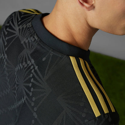 adidas Mens Mexico Gold Jersey 25 Black