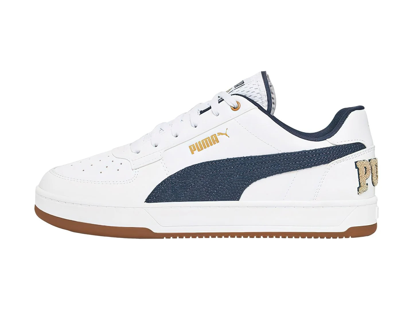 Tenis PUMA Caven 20 Retro Club Blanco y Azul Marino para Hombre