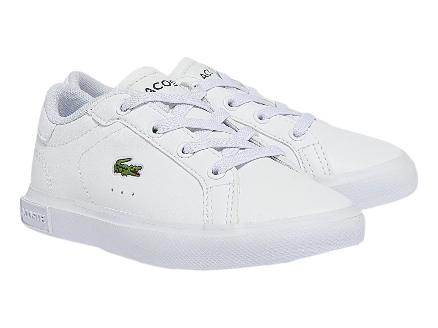 Tenis Lacoste Powercourt Blanco para Niño