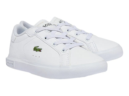 Tenis Lacoste Powercourt Blanco para Niño