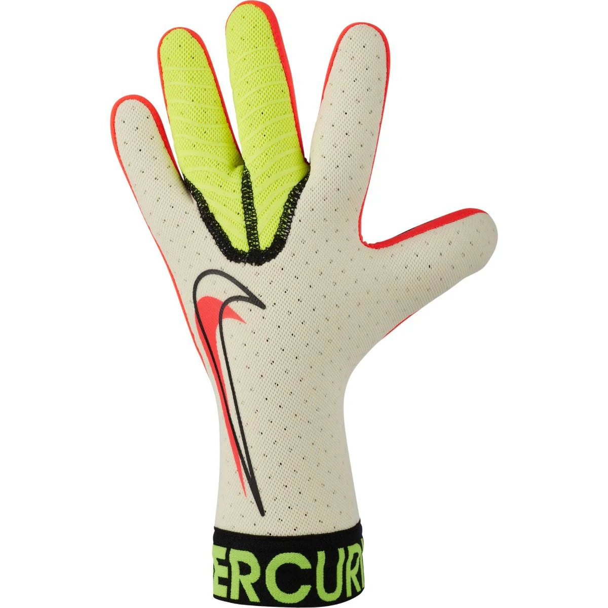 Nike Mercurial Touch Elite Goalkeeper Gloves White Volt Bright Crimson