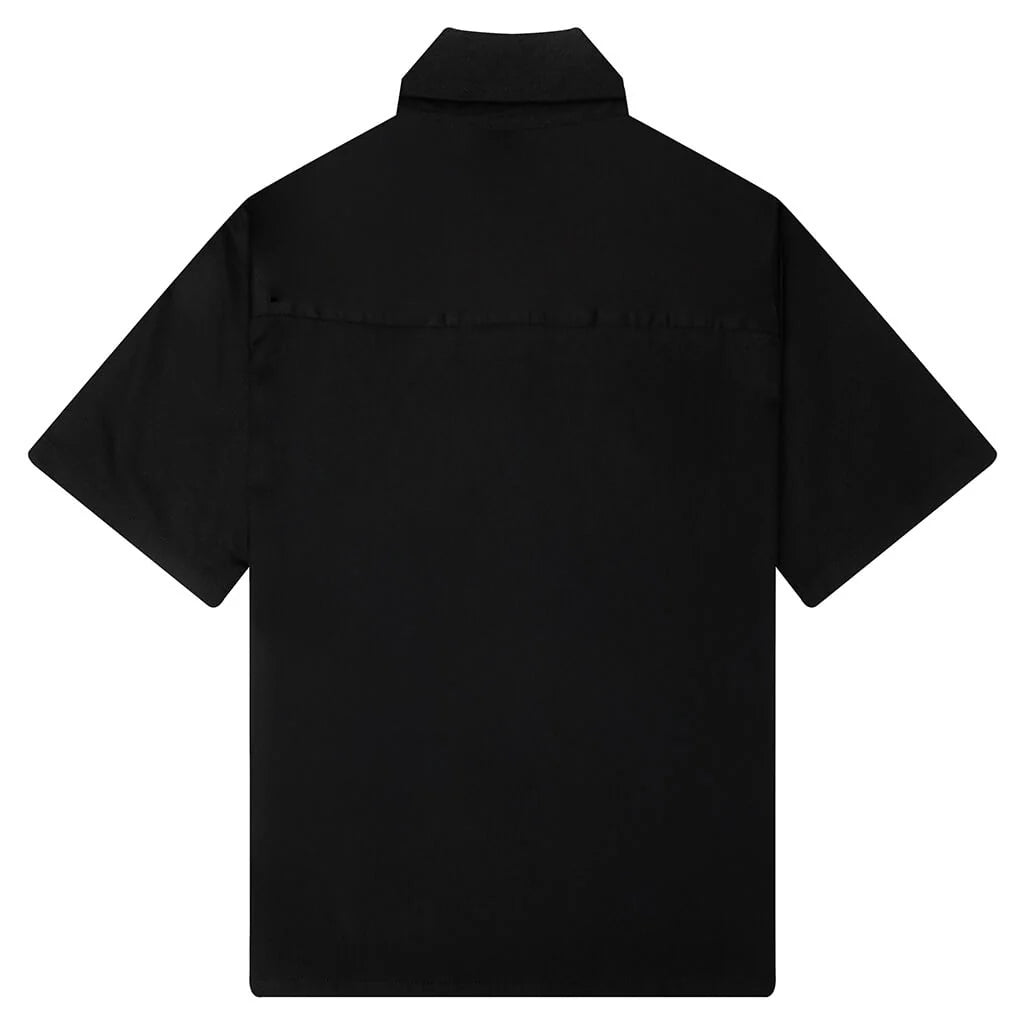 Camper S S Woven Shirt Black
