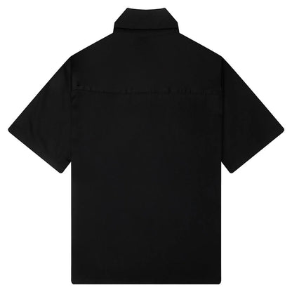 Camper S S Woven Shirt Black