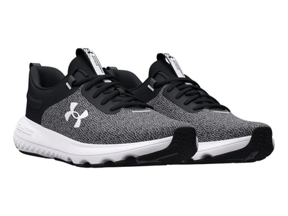 Tenis Under Armour Charged Revitalize Negro y Blanco para Hombre