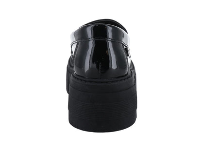 Zapatos Mocasines Punto Moda Negro para Mujer