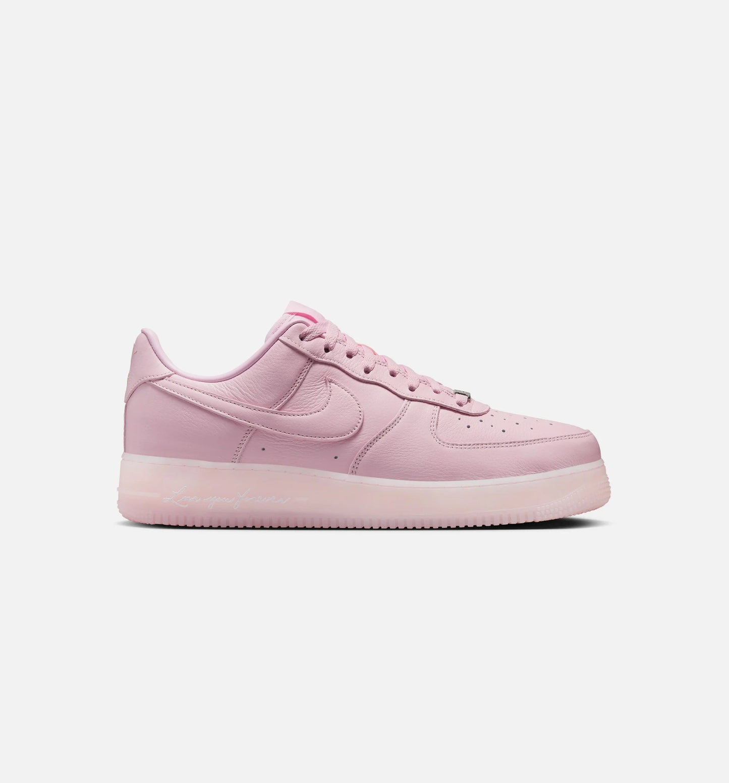 NOCTA x Air Force 1 Low Pink Foam Mens Lifestyle Shoe Pink Foam Cobalt Tint Metallic Silver