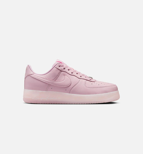 NOCTA x Air Force 1 Low Pink Foam Mens Lifestyle Shoe Pink Foam Cobalt Tint Metallic Silver