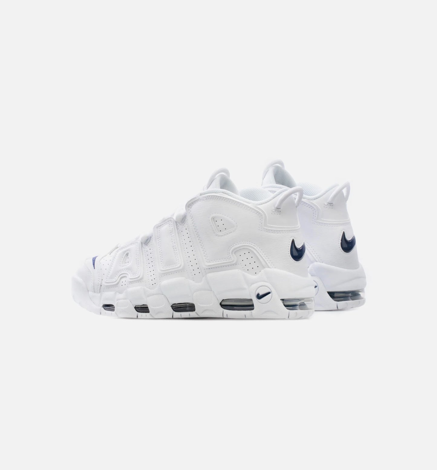Air More Uptempo 96 White Navy Mens Lifestyle Shoe White