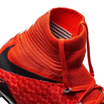 Nike Womens Hypervenom Phatal III Dynamic Fit FG Firm Ground Football Boot Grey Purple Orange