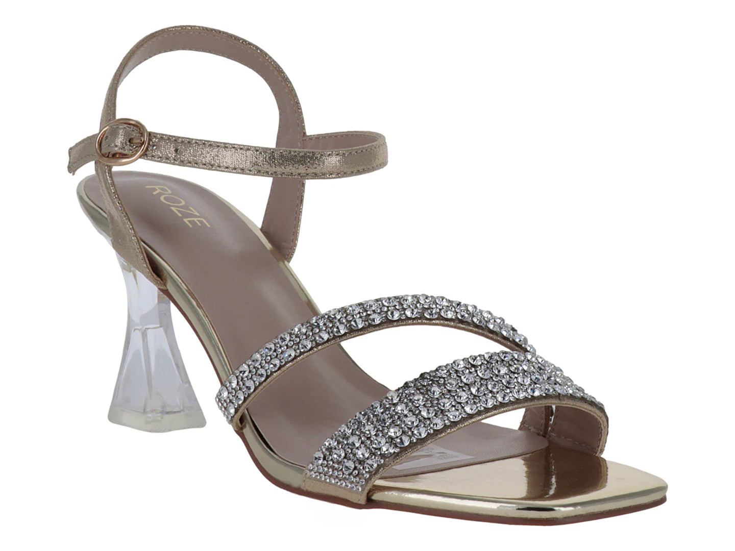 Sandalias ROZE Dorado para Mujer