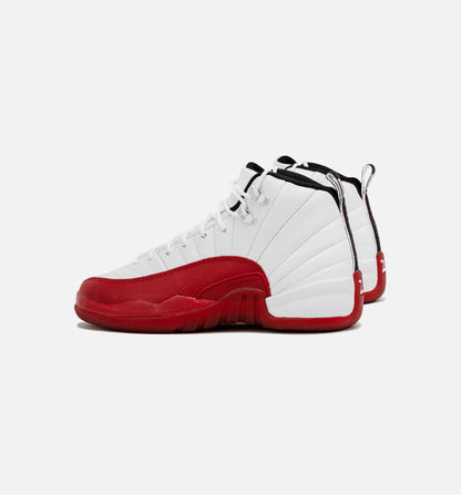 Air Jordan 12 Retro Cherry Grade School Lifestyle Shoe Cherry Red