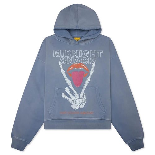 Midnight Snack Hoodie Washed Blue