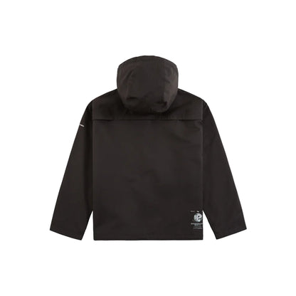 Paper Planes Mesh Lined Rain Jacket - "Chacoal"