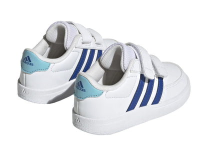 Tenis Adidas Breaknet 20 CF I Blancos para Niño