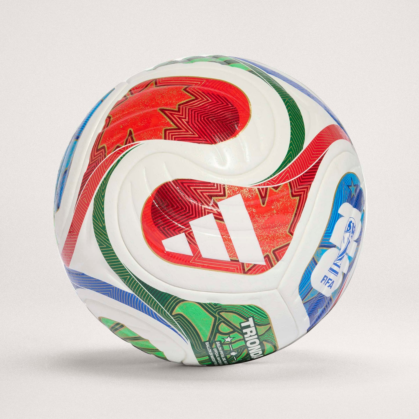 adidas FIFA World Cup 26 Trionda Pro Soccer Ball White Blue Red