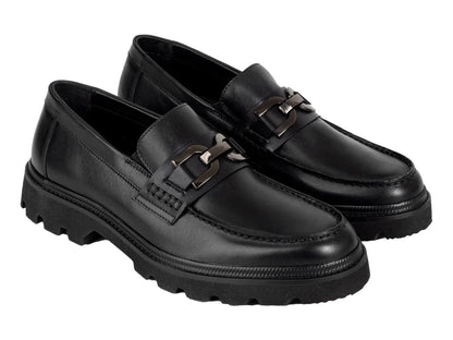 Zapato Brantano Mocasín Negro para Hombre
