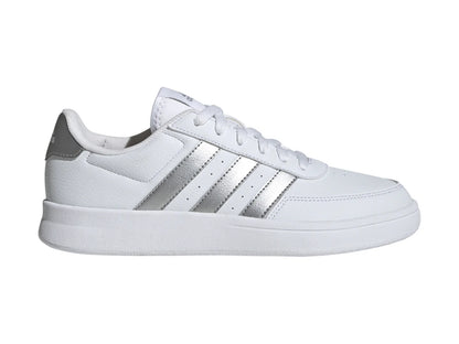 Tenis Adidas Breaknet 20 Blanco y Plata para Mujer