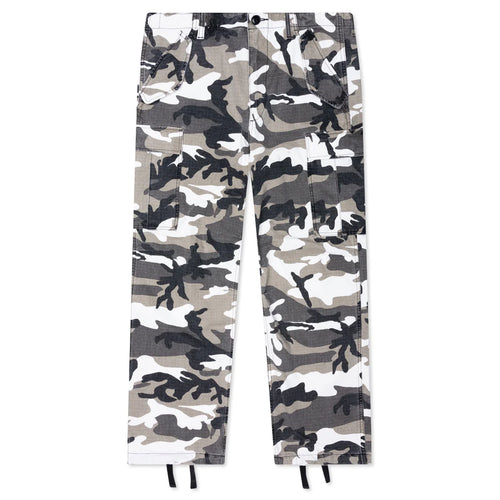 Military Cargo Pant Ripstop Snow Camo