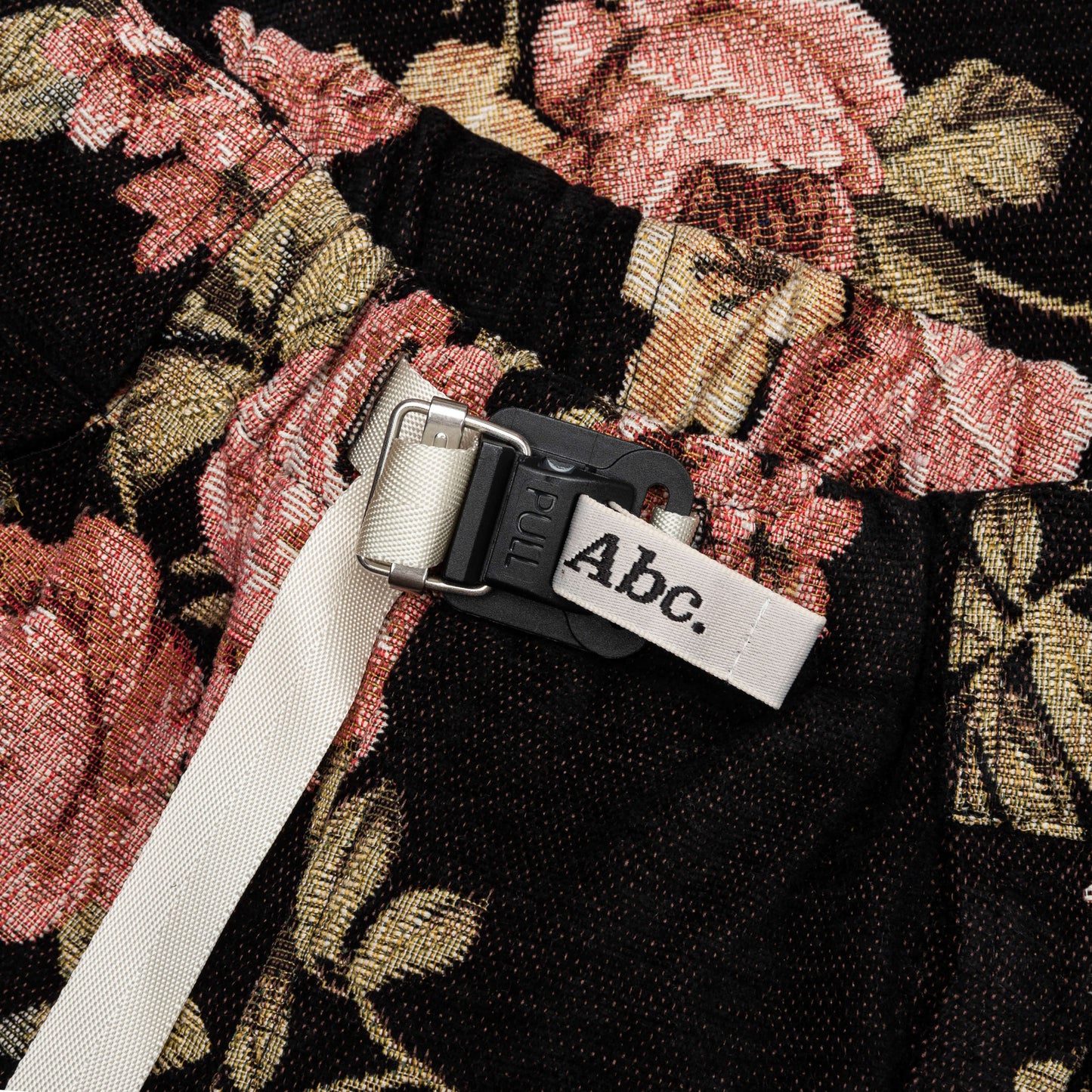 Abc Floral Jacquard Waterproof Shorts Black