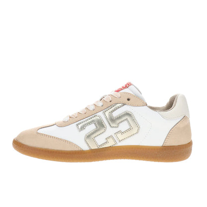 Retro 25 Metallic Lace Up Sneakers