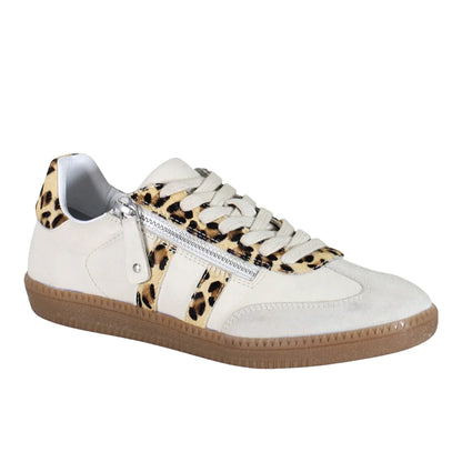 To Paz Leopard Lace Up Sneakers