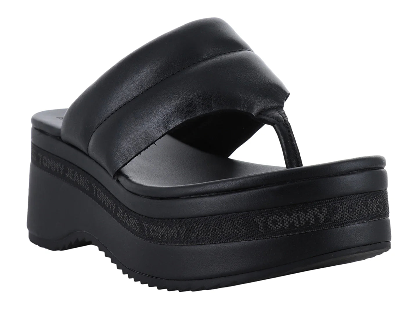 Sandalias Plataforma Tommy Hilfiger Negro para Mujer