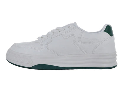Tenis Clasben Sidney Blanco Verde para Mujer