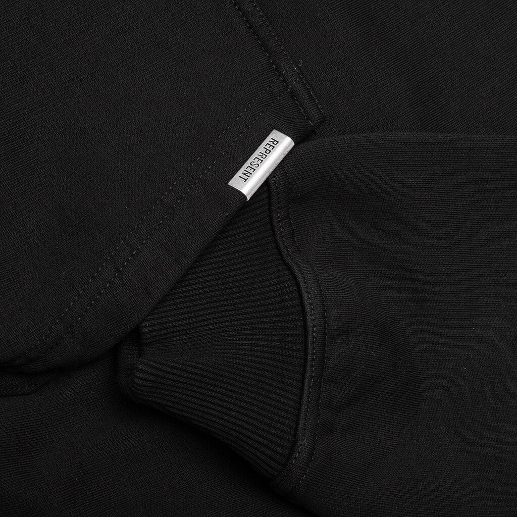 Elegance In Motion Hoodie Jet Black
