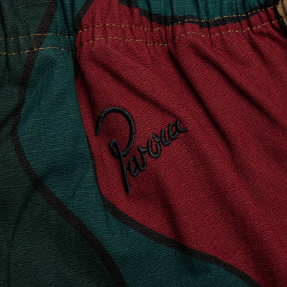 Trees in Wind Relaxed Pants Camo Green