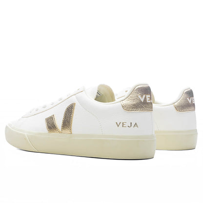 Womens Campo Chromefree Leather Extra White Platine