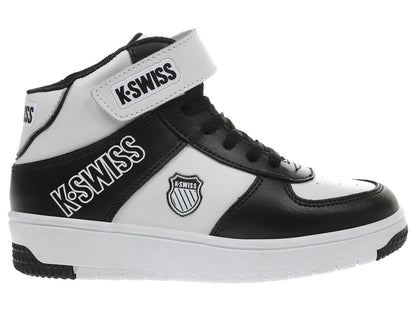 Tenis K SWISS Salt Mid Negro y Blanco para Niño